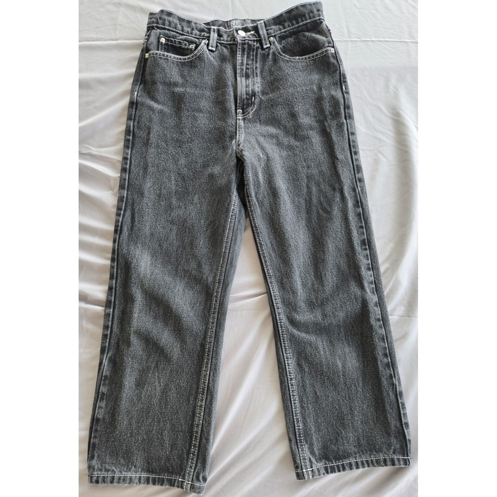 Urban Outfitters BDG Jeans Highrise Straight Leg Cropped Size 29 Charcoal Gray